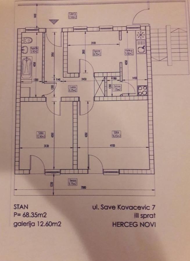 Апартаменты Apartment Castelnuovo Херцег-Нови