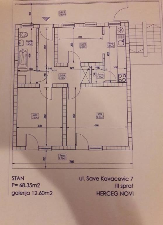 Апартаменты Apartment Castelnuovo Херцег-Нови