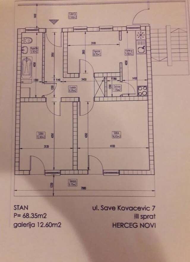 Апартаменты Apartment Castelnuovo Херцег-Нови-20